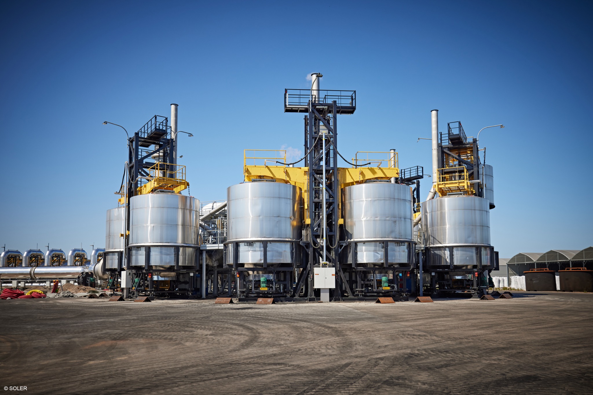Soler biocarbon production facility